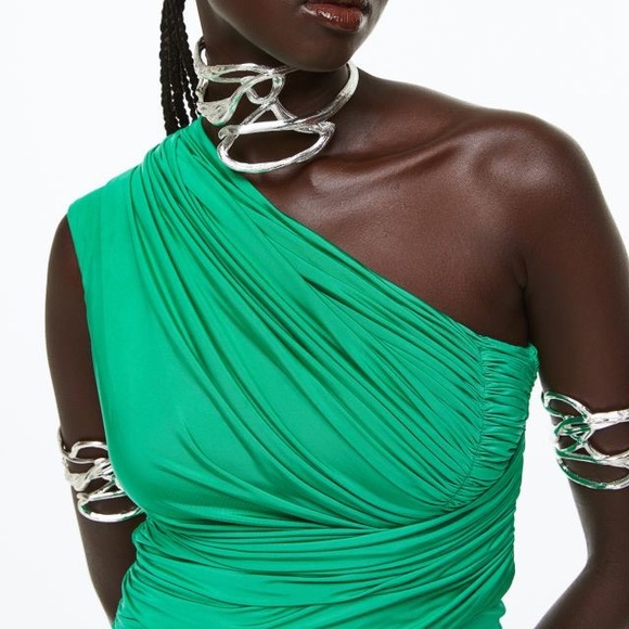 H&M Innovation Metaverse Draped Dress - Picture 3 of 10